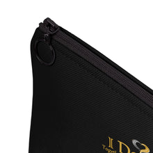 Black/Gold IdoMe2 Carry All Pouch - Flat