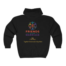 Friends of Your Marriage Unisex Heavy Blend™ Full Zip Hooded Sweatshirt