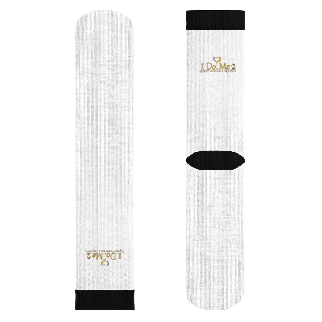 Gold/silver IdoMe2 Sublimation Socks