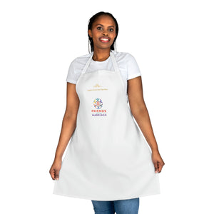 Friends of Your Marriage Apron (white)