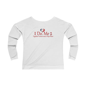 Women's IdoMe2 French Terry Long Sleeve Scoopneck Tee