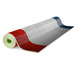 Red White & Blue IdoMe2 Yoga mat