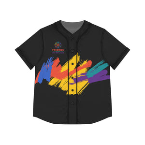 I Do Me 2/ Friends of Your Marriage Women's (colorful)Baseball Jersey (AOP)